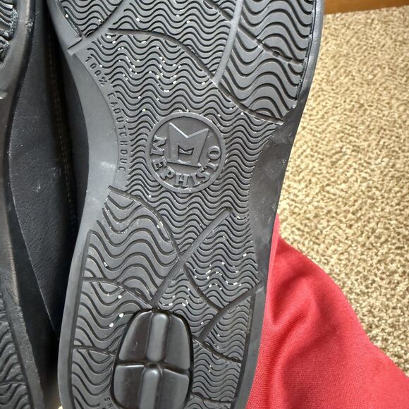 Mephisto Men's Baduard Black Suede Leather Slip-On Loafers Sz 8 Comfort - Picture 8 of 13